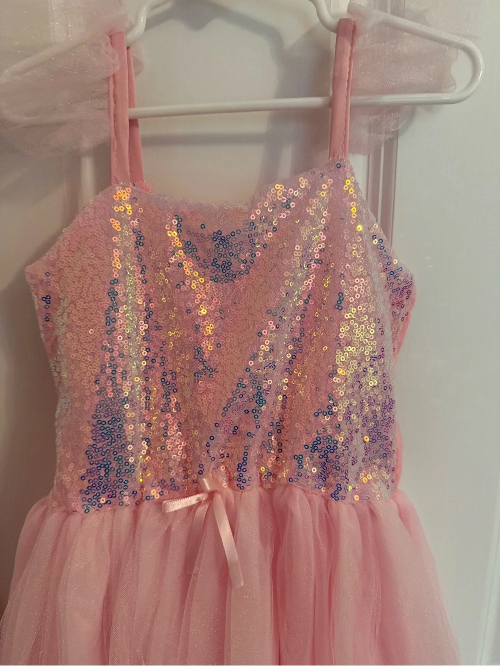 Great Pretenders Pink Sequin Tulle Princess Dress - Kids Costume